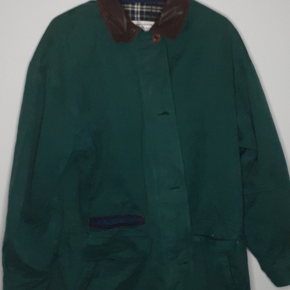 Talbots Large Dark Green Vintage Winter Jacket